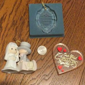 Bundle of 3 Our 1st Christmas Together 1992